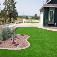 Artificial Grass Installation Columbia City, Indiana Gardeners, Front Yard Landscaping Ideas