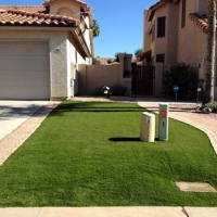 Artificial Turf Installation Cumberland, Indiana Paver Patio, Front Yard