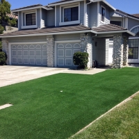 Fake Grass Carpet Walton, Indiana City Landscape, Front Yard Landscaping Ideas