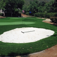 Fake Grass Parker City, Indiana Home Putting Green, Landscaping Ideas For Front Yard