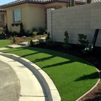 Grass Installation Yorktown, Indiana City Landscape, Front Yard Design