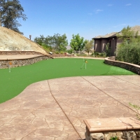 Grass Turf Muncie, Indiana Artificial Putting Greens, Backyard Designs