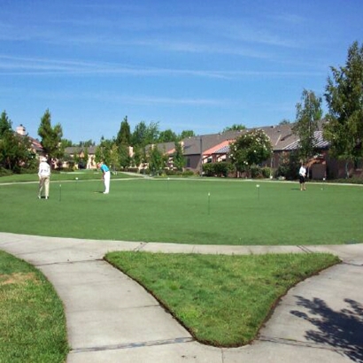 Artificial Grass Installation Greenwood, Indiana Putting Green, Commercial Landscape