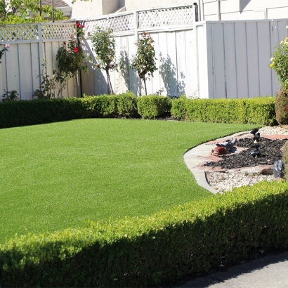 Artificial Grass Installation New Castle, Indiana Rooftop, Front Yard Design