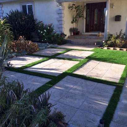 Fake Grass Carpet Country Squire Lakes, Indiana Paver Patio, Front Yard Design