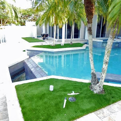 Grass Installation Huntingburg, Indiana Rooftop, Backyard