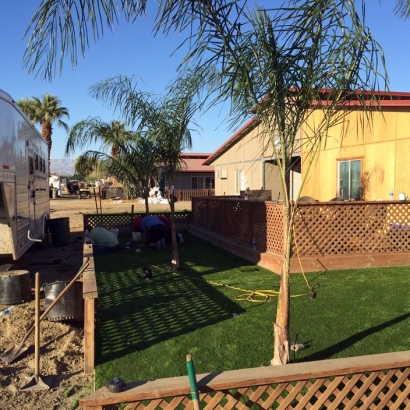 Installing Artificial Grass Sunman, Indiana Lawns, Backyards