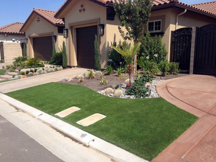 Artificial Grass Carpet Oldenburg, Indiana Lawn And Landscape, Front Yard Landscaping Ideas