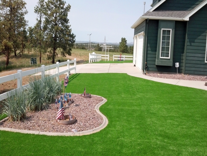 Artificial Grass Installation Columbia City, Indiana Gardeners, Front Yard Landscaping Ideas