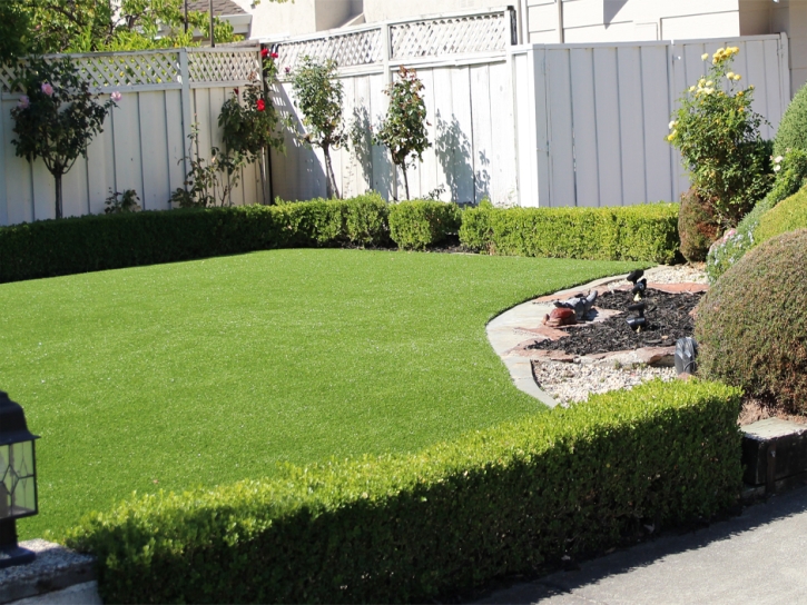 Artificial Grass Installation New Castle, Indiana Rooftop, Front Yard Design