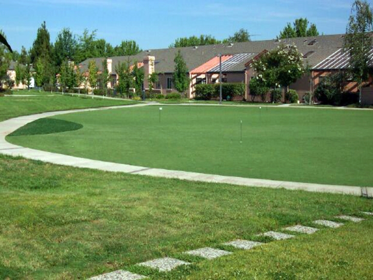 Artificial Lawn Carmel, Indiana Home Putting Green, Commercial Landscape