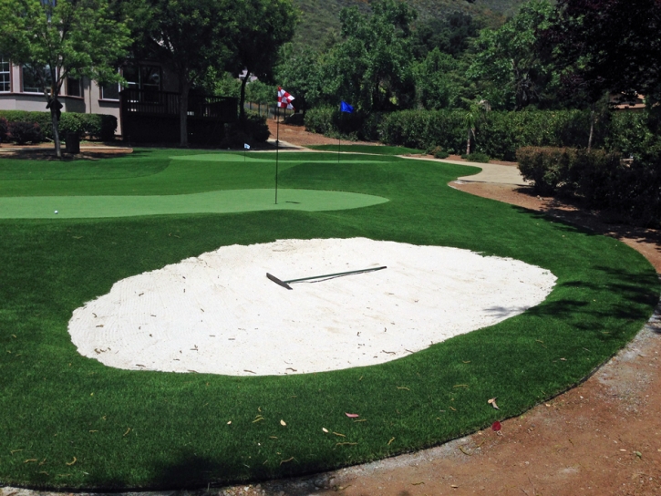 Fake Grass Parker City, Indiana Home Putting Green, Landscaping Ideas For Front Yard