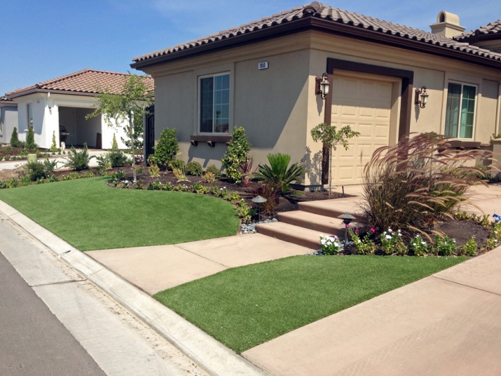 Fake Grass Rockport, Indiana Landscape Design, Small Front Yard Landscaping