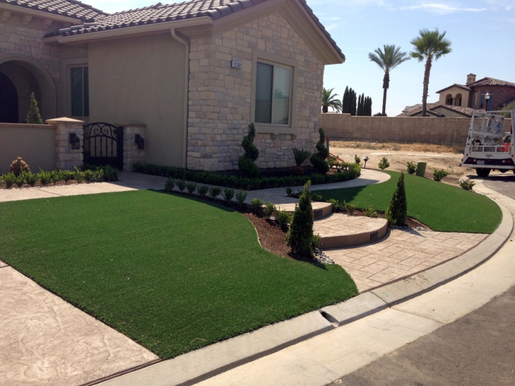 Fake Turf Rockville, Indiana Roof Top, Front Yard Design