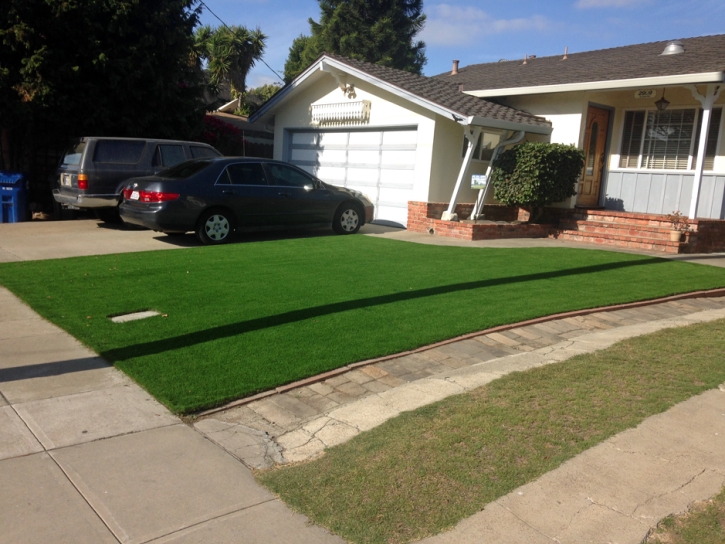 Faux Grass Parker City, Indiana Landscape Photos, Front Yard Landscaping Ideas