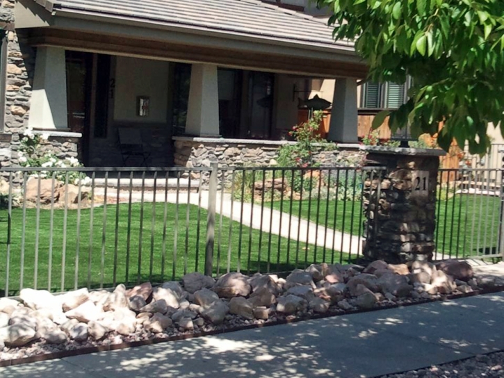 Synthetic Grass Delphi, Indiana Landscaping Business, Small Front Yard Landscaping