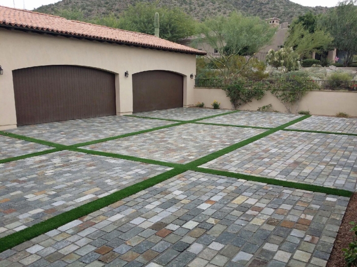 Turf Grass Lawrence, Indiana Rooftop, Small Front Yard Landscaping